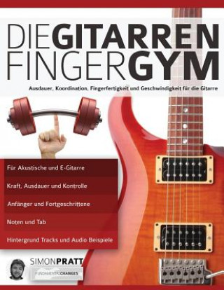 Kniha Gitarren Finger-Gym Simon Pratt