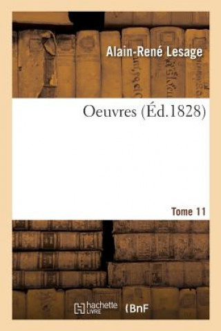 Kniha Oeuvres. Tome 11 LESAGE-A R