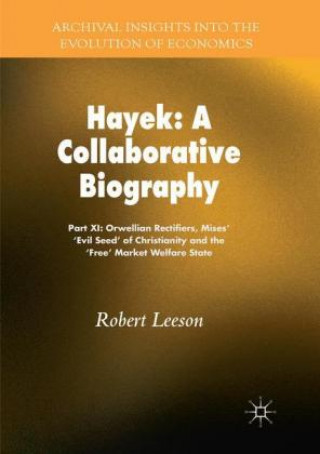 Libro Hayek: A Collaborative Biography Robert Leeson