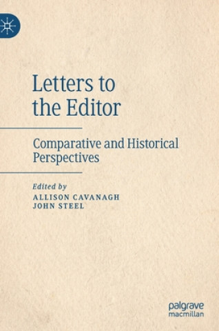 Book Letters to the Editor Allison Cavanagh