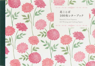 Książka 100 Writing and Crafting Papers - Beautiful Floral Patterns PIE International