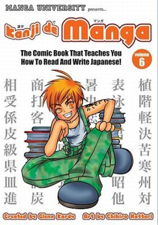 Kniha Kanji De Manga Volume 6 Glenn Kardy