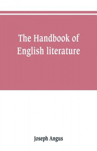 Kniha handbook of English literature Joseph Angus