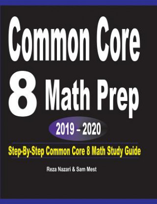Knjiga Common Core 8  Math Prep  2019 - 2020 Reza Nazari