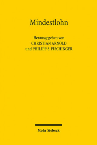 Könyv Mindestlohn Christian Arnold
