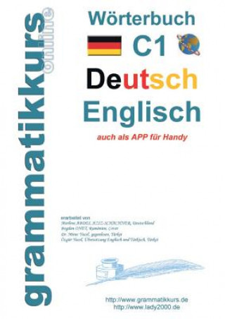Kniha Woerterbuch C1 Deutsch - Englisch Marlene Schachner