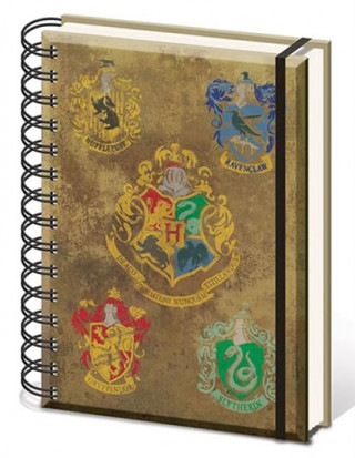 Stationery items Blok A5 kroužkový Harry Potter Hogwarts 