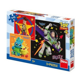 Hra/Hračka Puzzle 3x55 Toy Story 4 