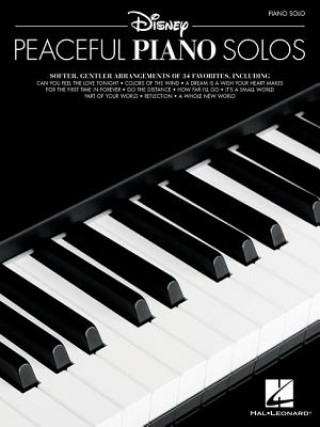 Książka DISNEY PEACEFUL PIANO SOLOS Hal Leonard Corp