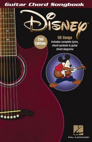 Libro Disney - Guitar Chord Songbook Hal Leonard Corp