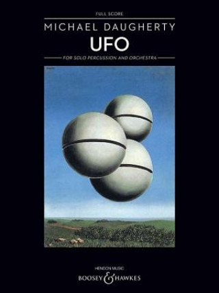 Książka UFO: For Solo Percussion and Orchestra Full Score Michael Daugherty