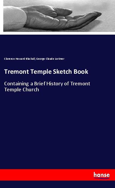 Carte Tremont Temple Sketch Book Clarence Howard Blackall