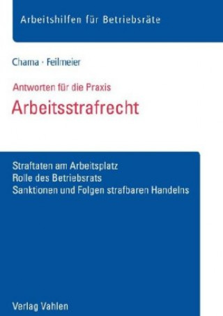 Knjiga Arbeitsstrafrecht Oliver Chama