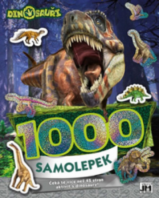 Könyv Dino 1000 samolepek collegium