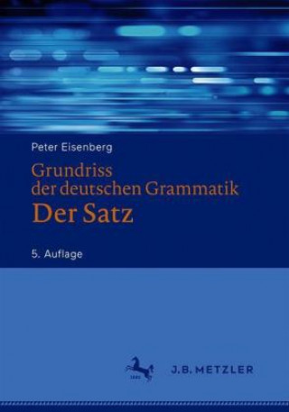 Carte Grundriss der deutschen Grammatik Peter Eisenberg