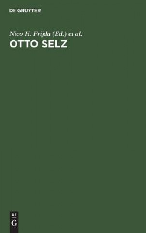 Knjiga Otto Selz Nico H. Frijda