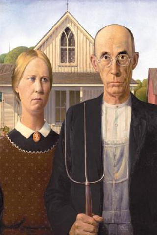 Kniha American Gothic Puzzle Eurographics