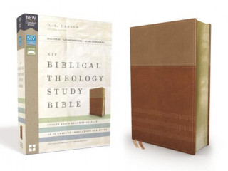 Könyv NIV, Biblical Theology Study Bible, Imitation Leather, Tan/Brown, Comfort Print: Follow God's Redemptive Plan as It Unfolds Throughout Scripture D. A. Carson