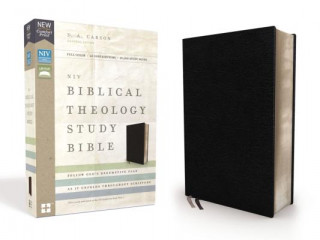 Carte NIV, Biblical Theology Study Bible, Bonded Leather, Black, Comfort Print: Follow God's Redemptive Plan as It Unfolds Throughout Scripture D. A. Carson