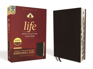 Könyv Niv, Life Application Study Bible, Third Edition, Personal Size, Bonded Leather, Black, Indexed, Red Letter Edition 