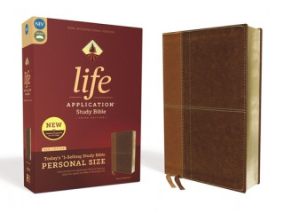 Könyv Niv, Life Application Study Bible, Third Edition, Personal Size, Leathersoft, Brown, Red Letter Edition 