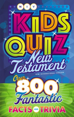 Kniha NIV, Kids' Quiz New Testament, Paperback, Comfort Print Zondervan