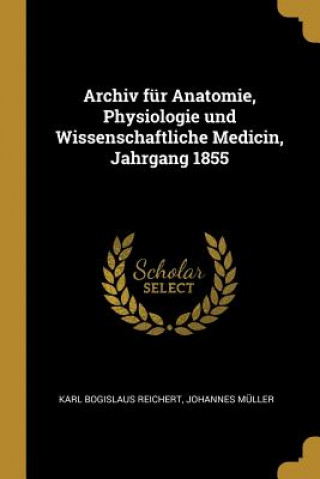 Kniha Archiv Für Anatomie, Physiologie Und Wissenschaftliche Medicin, Jahrgang 1855 Karl Bogislaus Reichert