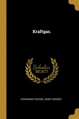 Könyv Kraftgas. Ferdinand Fischer