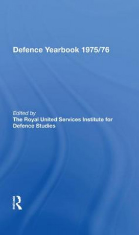 Carte RUSI and Brassey's Defence Yearbook 1975-1976 Alpo M Rusi