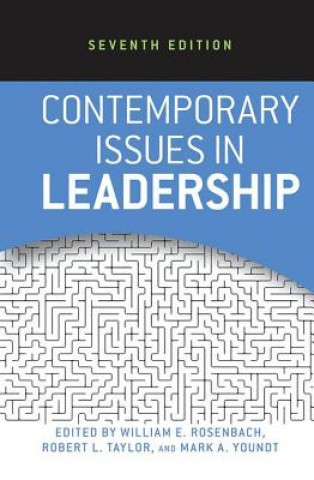 Kniha Contemporary Issues in Leadership William E. Rosenbach