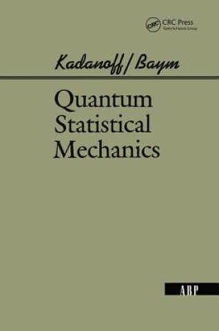 Boek Quantum Statistical Mechanics Leo P. Kadanoff