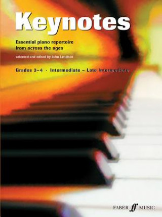 Książka Keynotes: Piano Grades 3-4 John Lehenan