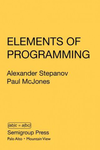 Carte Elements of Programming Alexander Stepanov