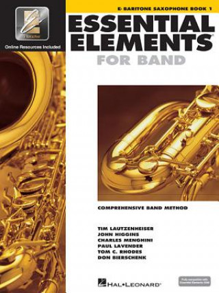 Könyv Essential Elements for Band - Eb Baritone Saxophone Book 1 with Eei [With CDROM and DVD ROM] Hal Leonard Corp