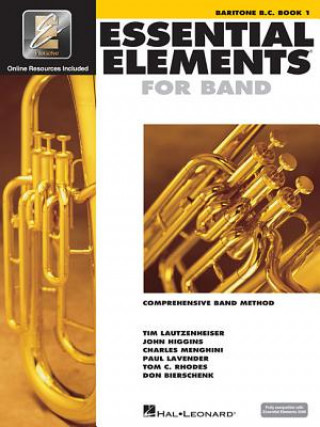 Carte Essential Elements for Band - Baritone B.C. Book 1 with Eei (Book/Online Media) Hal Leonard Corp