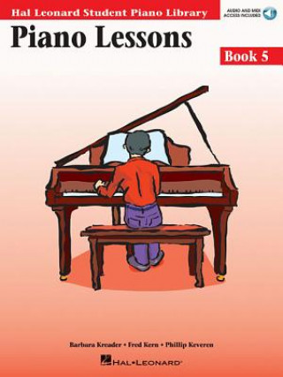 Kniha Piano Lessons Book 5: Hal Leonard Student Piano Library [With CD (Audio)] Fred Kern