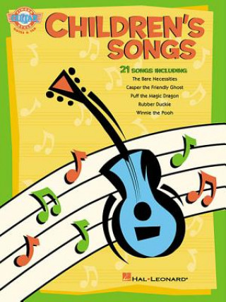 Книга Children's Songs: Fingerstyle Guitar Hal Leonard Publishing Corporation