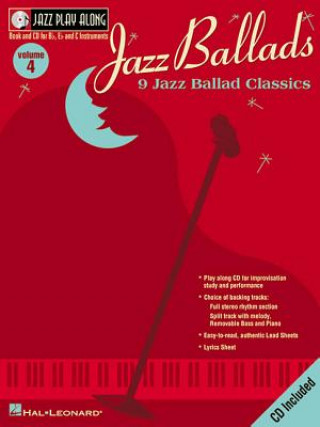 Buch Jazz Ballads: 9 Jazz Ballad Classics [With CD] Hal Leonard Corp