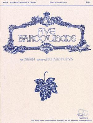 Książka Five Baroquisms Richard Purvis