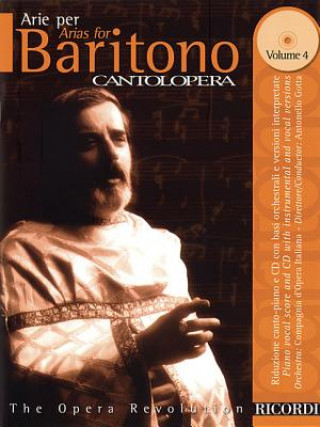 Kniha Arias for Baritone, Volume 4: Cantolopera [With CD (Audio)] Hal Leonard Corp