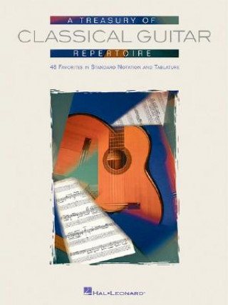 Книга A Treasury of Classical Guitar Repertoire Hal Leonard Corp