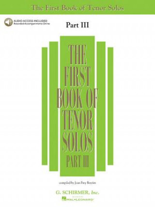 Книга First Book of Tenor Solos - Part III [With 2 CDs] Hal Leonard Corp