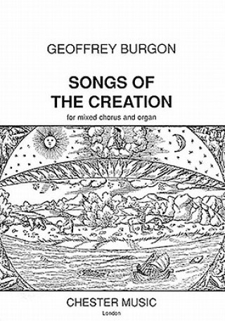 Kniha Songs of the Creation Geoffrey Burgon