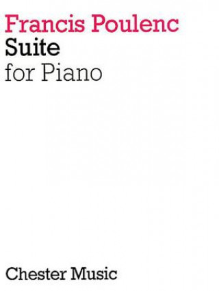 Buch Suite for Piano Francis Poulenc