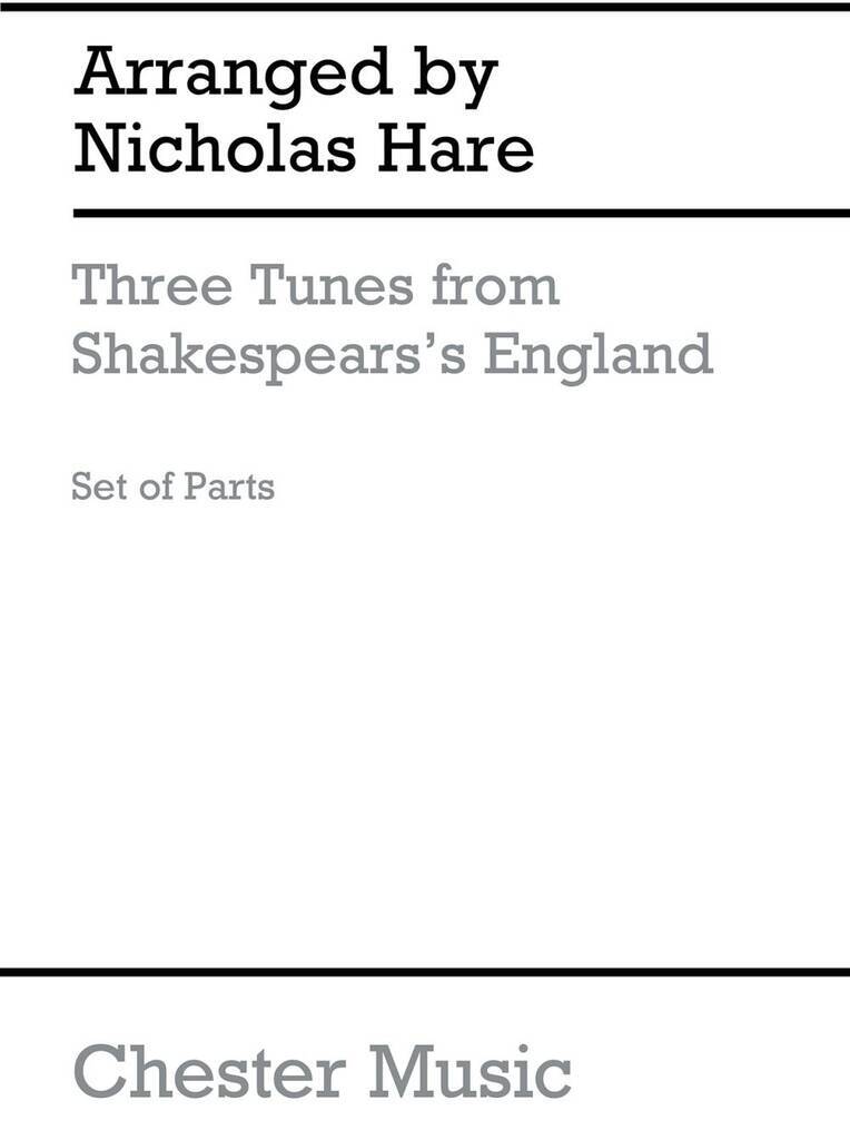 Kniha 3 Tunes from Shakespeare's England: Playstrings Easy No. 2 Nicholas Hare