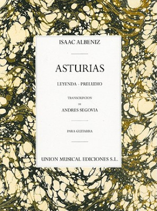 Książka Asturias: Leyenda * Preludio Isaac Albeniz