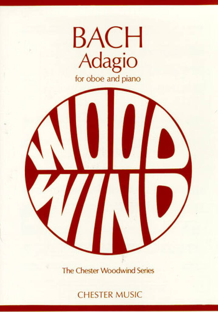 Buch Adagio for Oboe and Piano Johann Sebastian Bach
