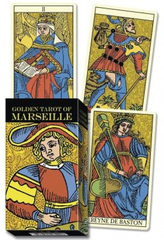 Printed items Golden Tarot of Marseille Lo Scarabeo