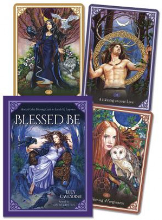 Carte Blessed Be Cards: Mystical Celtic Blessings to Enrich and Empower Lucy Cavendish