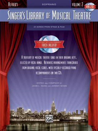 Livre Singer's Library of Musical Theatre, Vol 2: Soprano Voice, Book & 2 CDs [With 2 CDs] Hal Leonard Corp